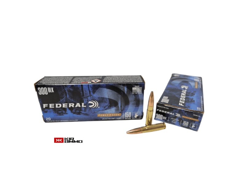 Federal .300 BLK PowerShok 150 Grain JSP