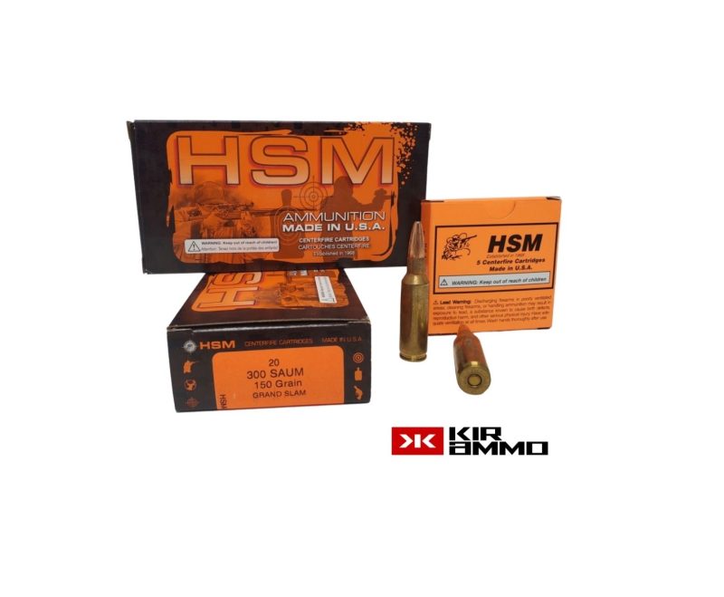 HSM .300 Rem SAUM 150 Grain Grand Slam 1 1