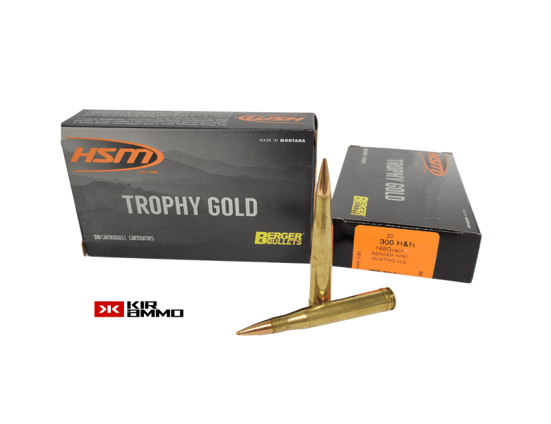 HSM Trophy Gold .300 HH Bergen Hunting VLD 168 Grain 1