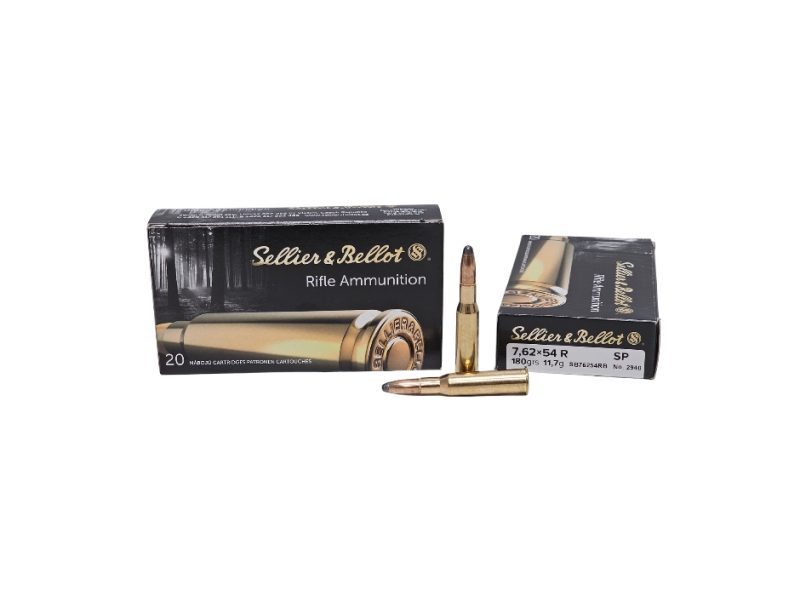 Sellier Bellot 7.62x54R 180 Grain Soft Point