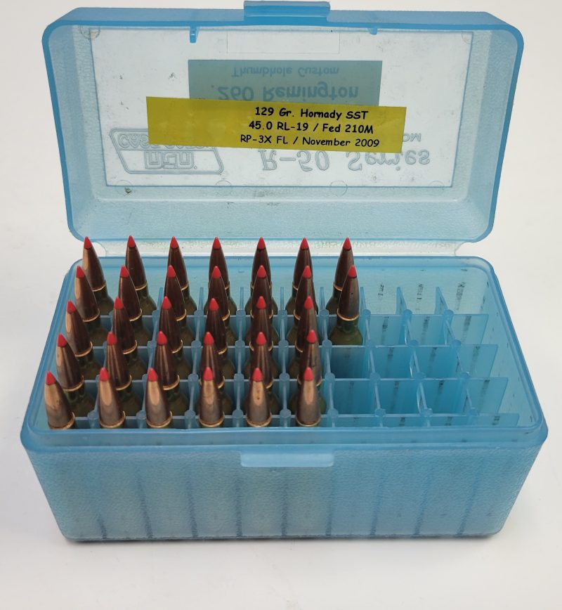 Texas Custom Hand Loads .260 Rem 129 Grain Hornady SST