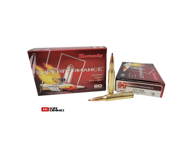 hornady 270 win 130 gr cx superformance